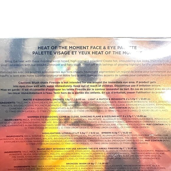 Iconic London Heat of the Moment Face & Eye Palette 36g NIB - Picture 5 of 7